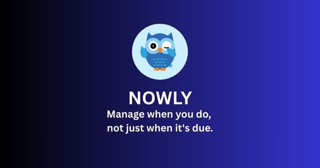 Screenshot of Nowly